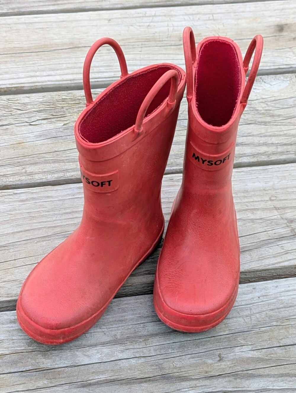 Unisex toddler rain boots